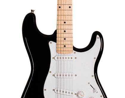 Guitarra Strato Michael Standard GM217 BK Black - Preta
