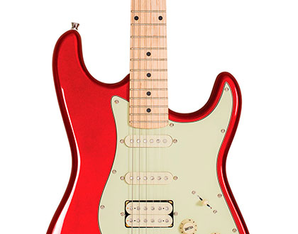 Guitarra Strato Michael Fly Advanced GM247 MR – Metallic Red - Vermelha