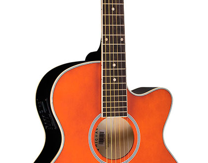 Violão Elétrico Michael Electra Venetian VM619DT SH – Cordas de aço - Satin Honey