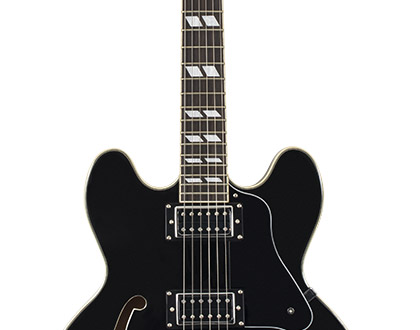 Guitarra HB Michael Jazz Action GM1159N MBK – Metallic Black