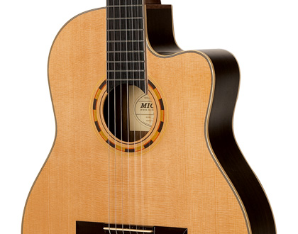 Violão elétrico All Solid VM785CE - Natural 