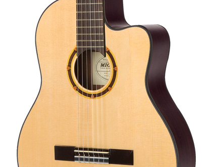 Violão acústico Michael Top Solid Engelman VM735CE 