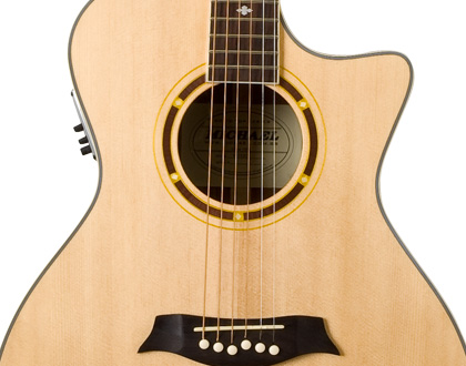 Violão elétrico Michael Top Solid Sitka VM752CE