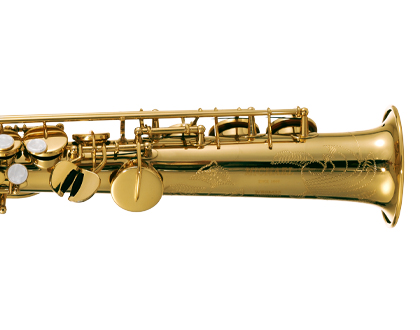 Sax soprano Michael WSSM45 Bb - Dourado