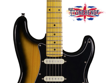 Guitarra Strato Michael Stonehenge GM222N SK - Sunburst Black