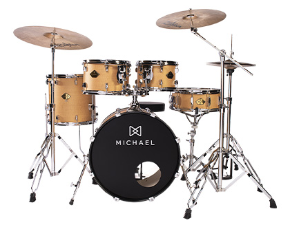 BATERIA ACÚSTICA MICHAEL LEGACY DML420 WARM SILKY MUSTARD