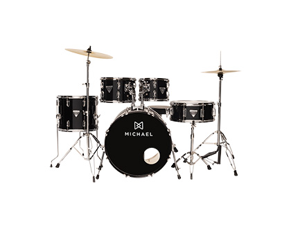 BATERIA ACÚSTICA MICHAEL TRINITY DMT220 BLACK