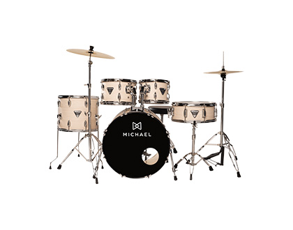 BATERIA ACÚSTICA MICHAEL TRINITY DMT320 MATTE PALE