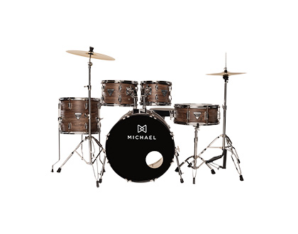 BATERIA ACÚSTICA MICHAEL TRINITY DMT320 MATTE OAKY