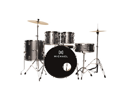 BATERIA ACÚSTICA MICHAEL TRINITY DMT222 DARK GRAY